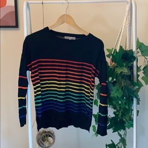 Franklin + Daysi rainbow knit tee